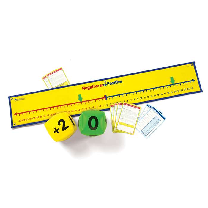 Positive & Negative Number Line Activity Set By Learning Resources