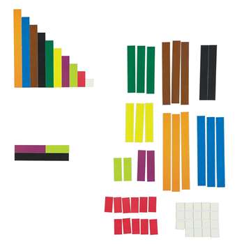 Magetic Cuisenaire Rods By Learning Resources