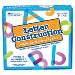 Shop Letter Construction Activity Set - Ler8555 By Learning Resources
