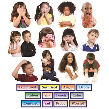 Emotions Flannelboard Set 24Pk By Little Folks Visuals