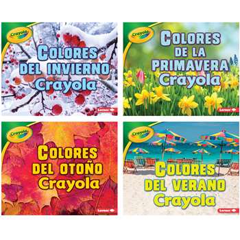 Crayola Seasons Books Spanish Set Of 4, LPB154155504X