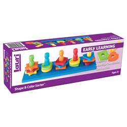 Shape & Color Sorter Ages 2-6 By Lauri