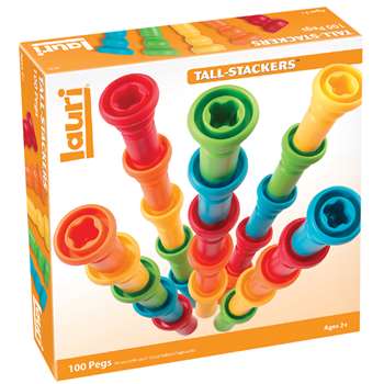 Tall-Stacker Pegs 100-Pk By Lauri