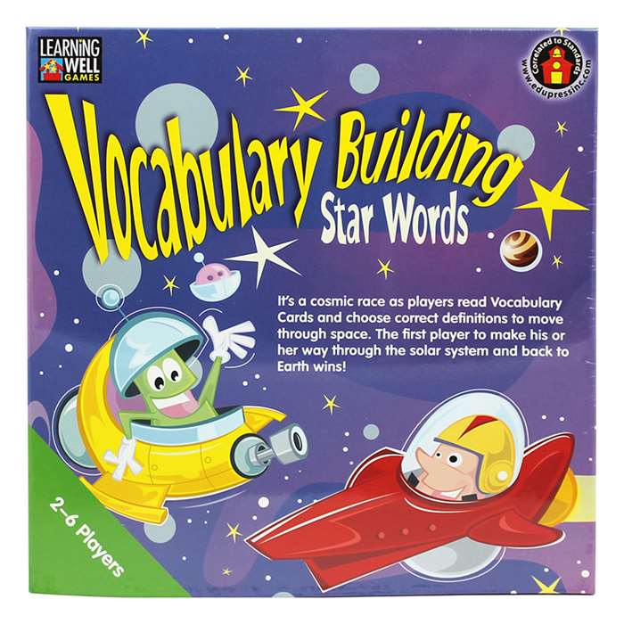 Vocabulary Building Star Words Blue By Edupress