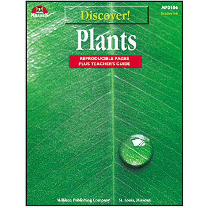 Discover Plants Gr 4-6 By Milliken Lorenz Educational Press