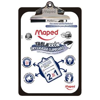 Dry Erase Clipboard, MAP350210