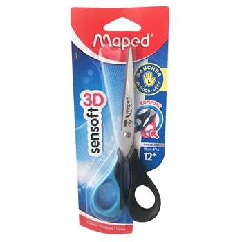 6 1/2In Sensoft Scissors Left Haned By Maped Usa