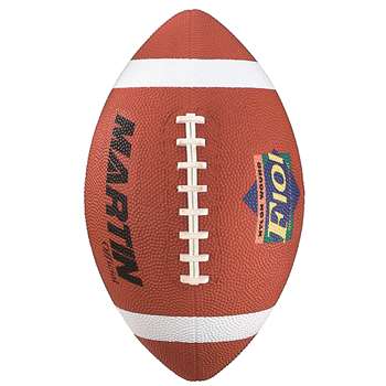 Football Official Brown Rubber Nylon Wound By Dick Martin Sports