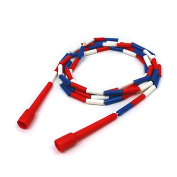 Jump Rope Plastic 10 Sections On Nylon Rope By Dick Martin Sports