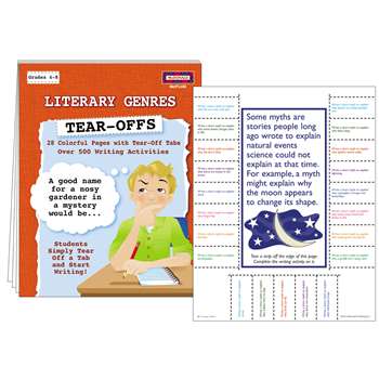 Literary Genres Tear Offs By Mcdonald Publishing