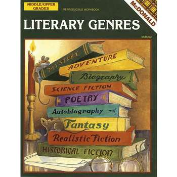 Literary Genres Gr 6-9 By Mcdonald Publishing