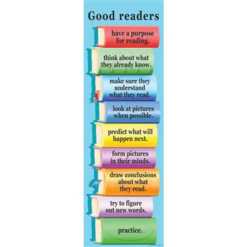 Colossal Poster What Good Readers By Mcdonald Publishing