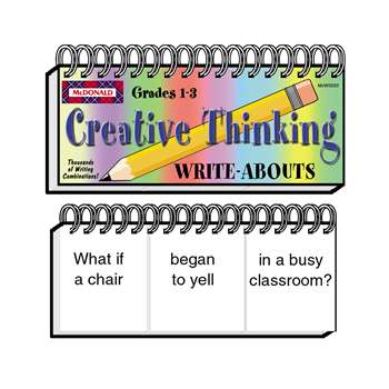 Write-Abouts Creative Thinking Gr 1-3 By Mcdonald Publishing