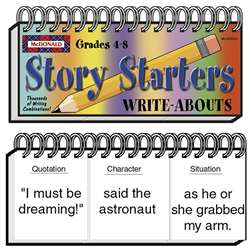 Write Abouts Story Starters By Mcdonald Publishing