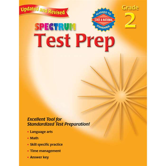 Spectrum Test Prep Gd 2, MGH0769686222