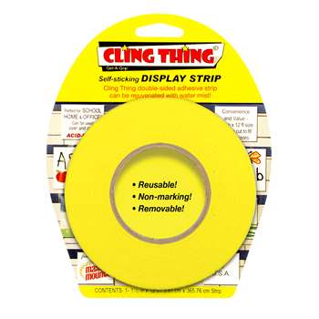 Cling Thing Display Strip Yellow, MIL3293