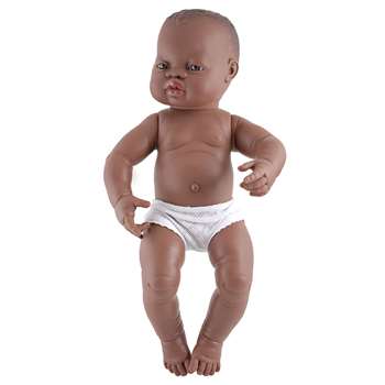Anatomically Correct Newborn Doll Black Girl, MLE31004