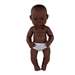 Anatomically Correct African Girl Baby Dolls - MLE31034