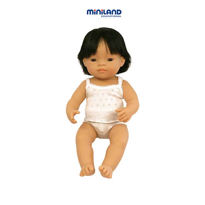 Baby Dolls Asian Boy By Miniland Educational