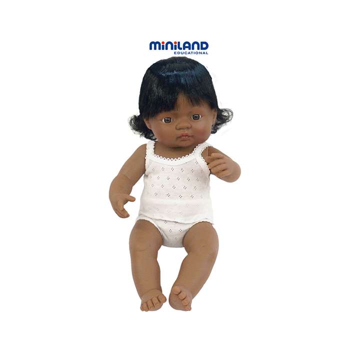 Baby Dolls Hispanic Girl By Miniland Educational