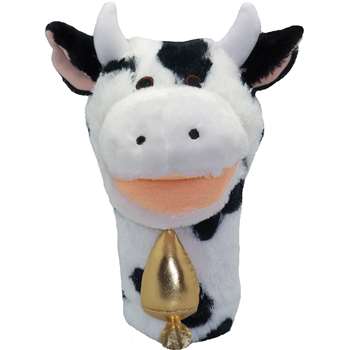 Plushpups Hand Puppet Cow By Get Ready Kids