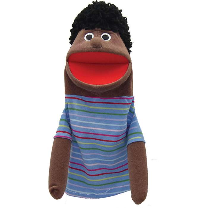 Half Body Family Puppets Boy African American By Get Ready Kids