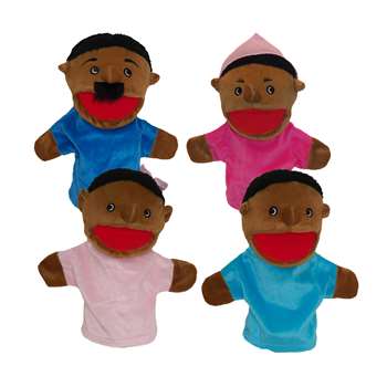 Family Bigmouth Puppets African American Family Of 4 By Get Ready Kids