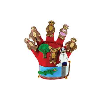 Finger Play Fun Glove Puppets Monkeys On The Bed By Get Ready Kids