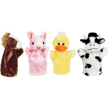 Farm Puppet Set I Includes Duck Pig Horse And Cow By Get Ready Kids