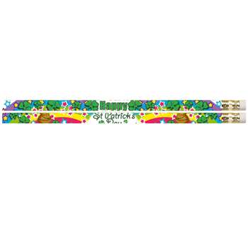 12 Pack Shamrock Magic Pencil, MUS1565D