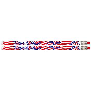 America The Beautiful 12Pk Motivational Fun Pencils By Musgrave Pencil