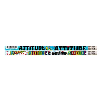 Attitude Is Everything 12Pk Motivational Fun Pencils By Musgrave Pencil