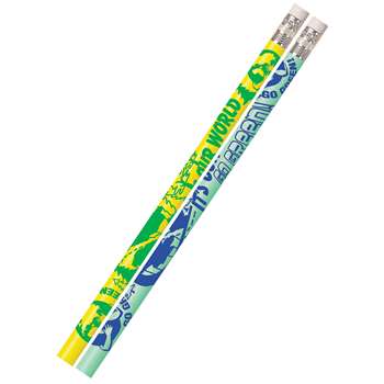 Its Our World Go Green 12Pk Motivational Fun Pencils By Musgrave Pencil