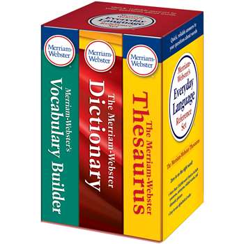 Everyday Language Reference Set Merriam Webster, MW-3328