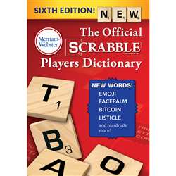 Official Scrabble Players Dictionry 6Th Ed Hardcov, MW-4226