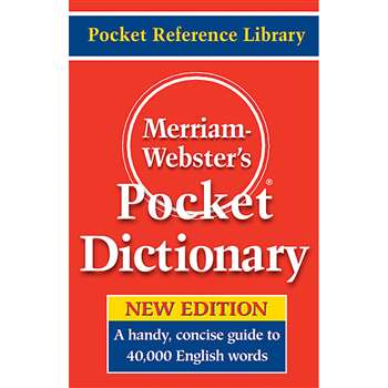 Merriam Websters Pocket Dictionary, MW-5308