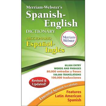 Merriam Websters Spanish-English Dictionary Paperb, MW-8248