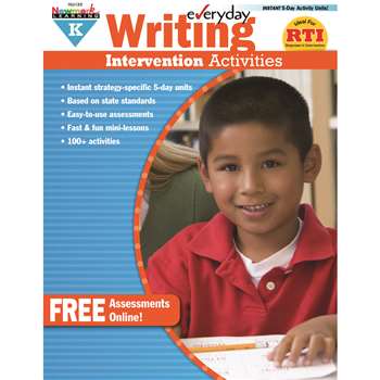 Everyday Writing Gr K Intervention Activities By Newmark Learning