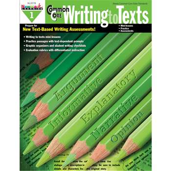 Common Core Writing To Text Book Grade 1 By Newmark Learning