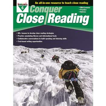 Conquer Close Reading Gr 6, NL-3275