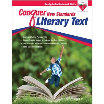 Conquer New Standards Literary Text Gr 4, NL-3589