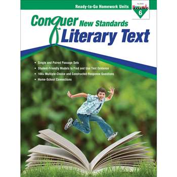 Conquer New Standards Literary Text Gr 6, NL-3593