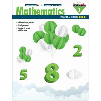 Mini Lessons & Practice Math Gr 1 Meaningful, NL-5415