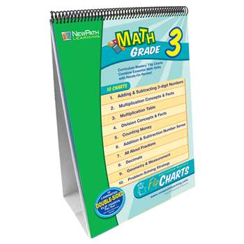 Math Flip Chart Set Gr 3 By New Path Learning