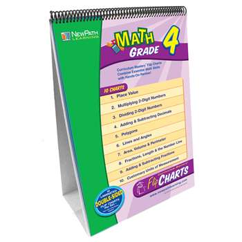 Math Flip Chart Set Gr 4 By New Path Learning