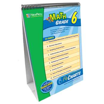Math Flip Chart Set Gr 6 By New Path Learning