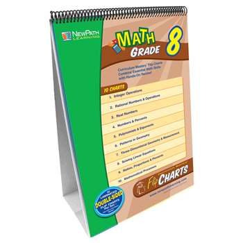 Math Flip Chart Set Gr 8 By New Path Learning