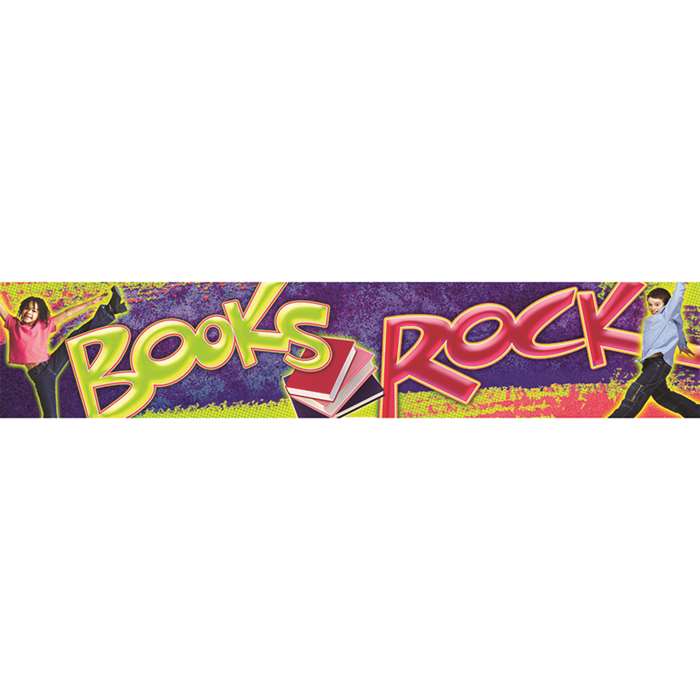 Books Rock Banner By North Star Teacher Resource