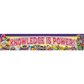 Knowledge Is Power Banner By North Star Teacher Resource