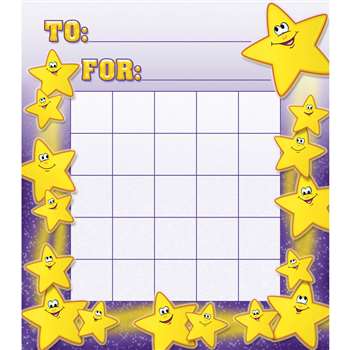Smiley Stars Motivational Charts By North Star Teacher Resource